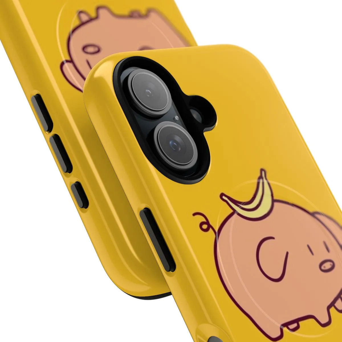 Adorable Banana Pig Phone Case for iPhone and Android