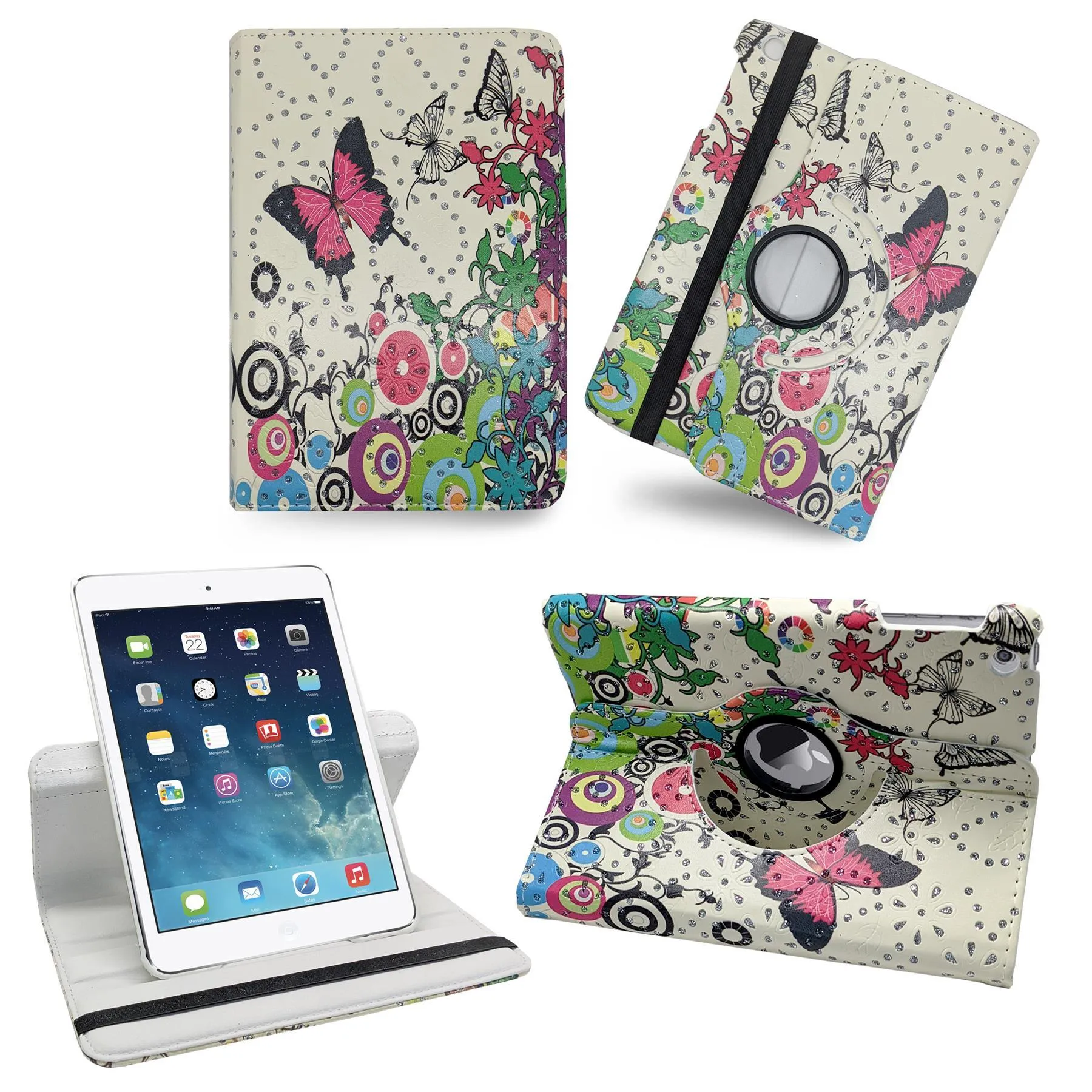 Apple iPad MINI 4/5 360° Rotating Folio Case