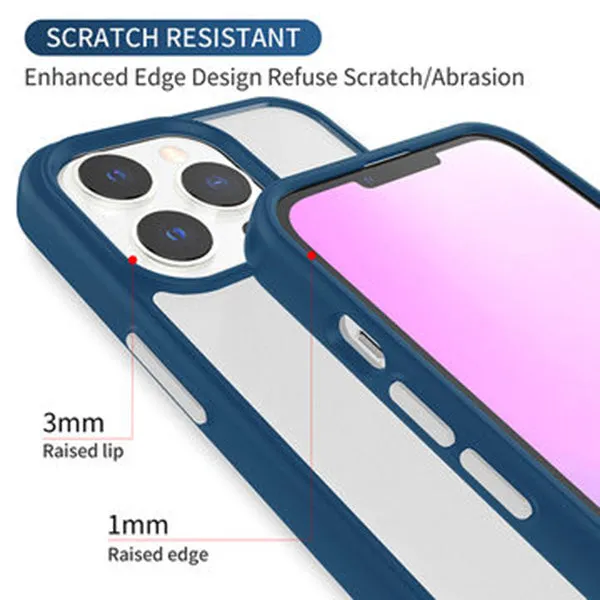 Armoured™ Shield Tough Case for Apple iPhone 14 Pro Max - Ochre & Yellow Buttons