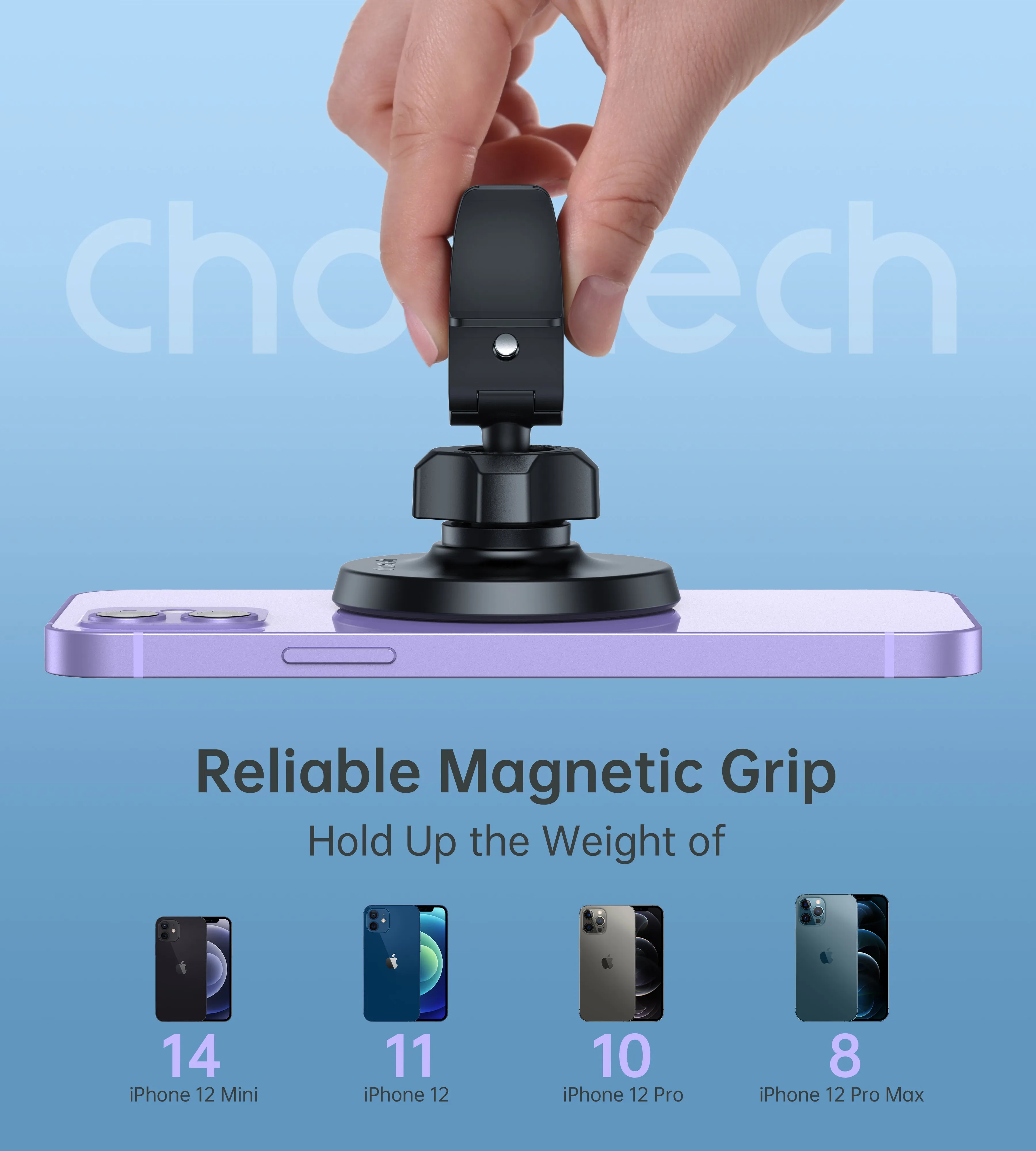 AT0004 Choetech Magnetic Car Air Vent Phone Mount