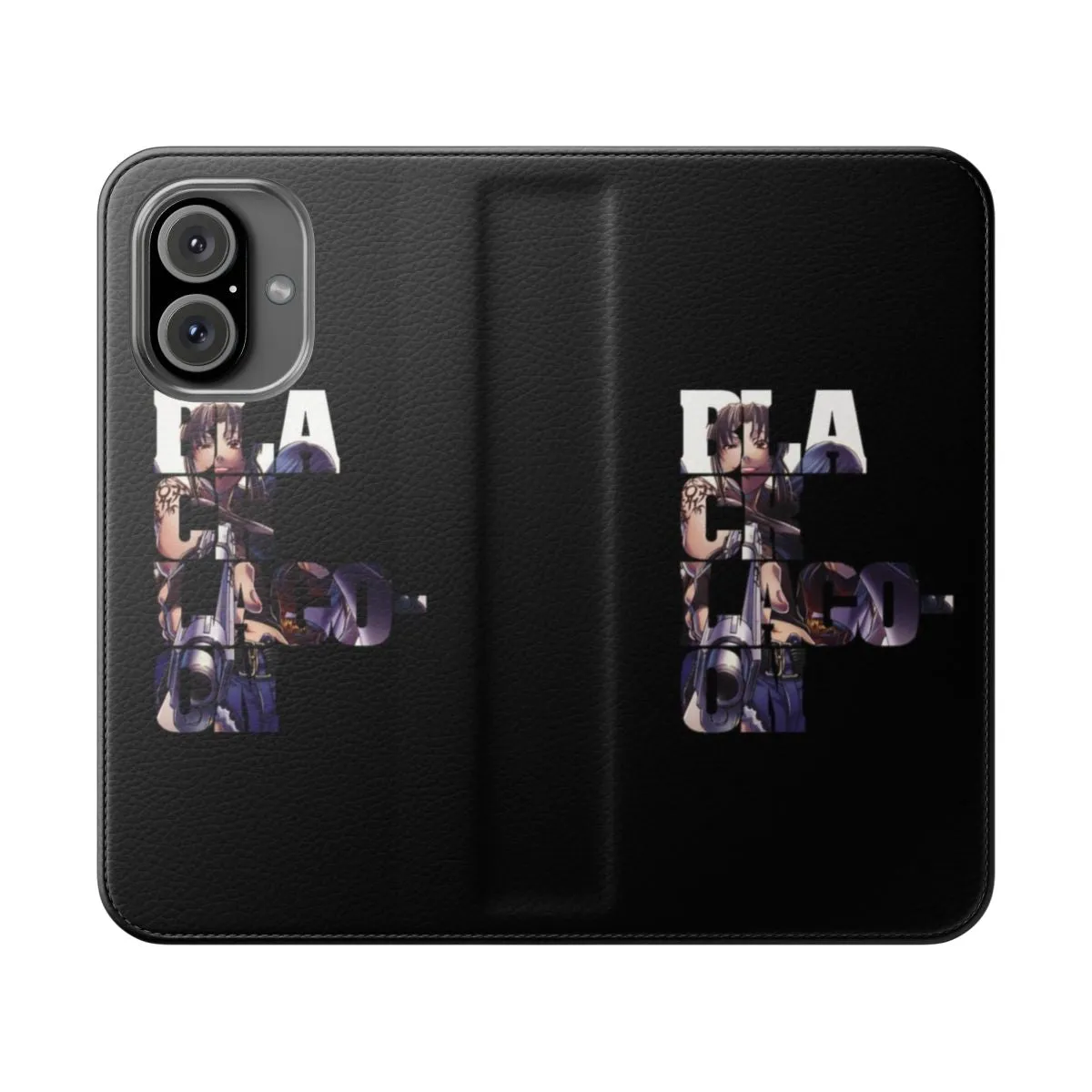 Black Lagoon Inspired Revy Flip Cover Phone Case