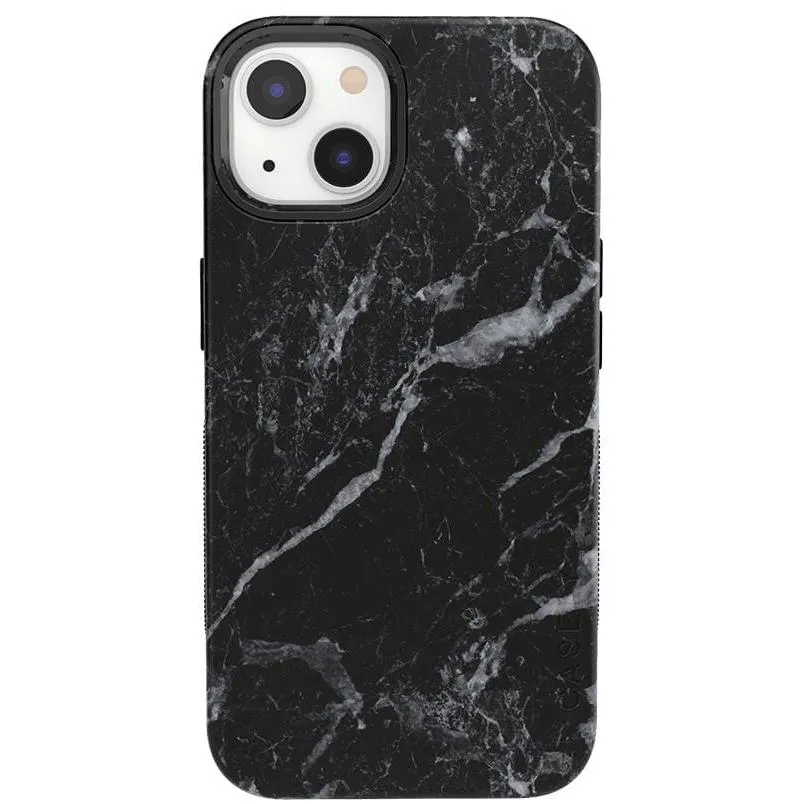 Black Pearl | Classic Black Marble Case