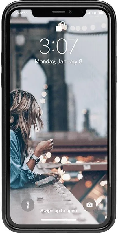 Black Pearl | Classic Black Marble Case