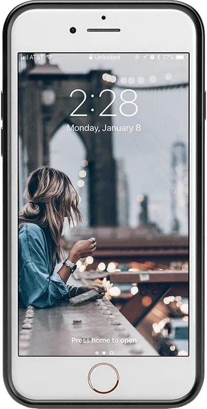 Black Pearl | Classic Black Marble Case