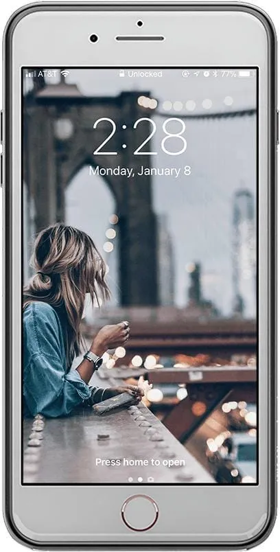 Black Pearl | Classic Black Marble Case