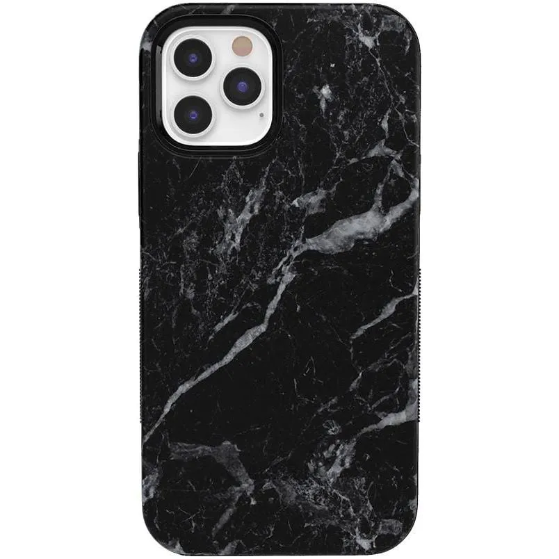 Black Pearl | Classic Black Marble Case