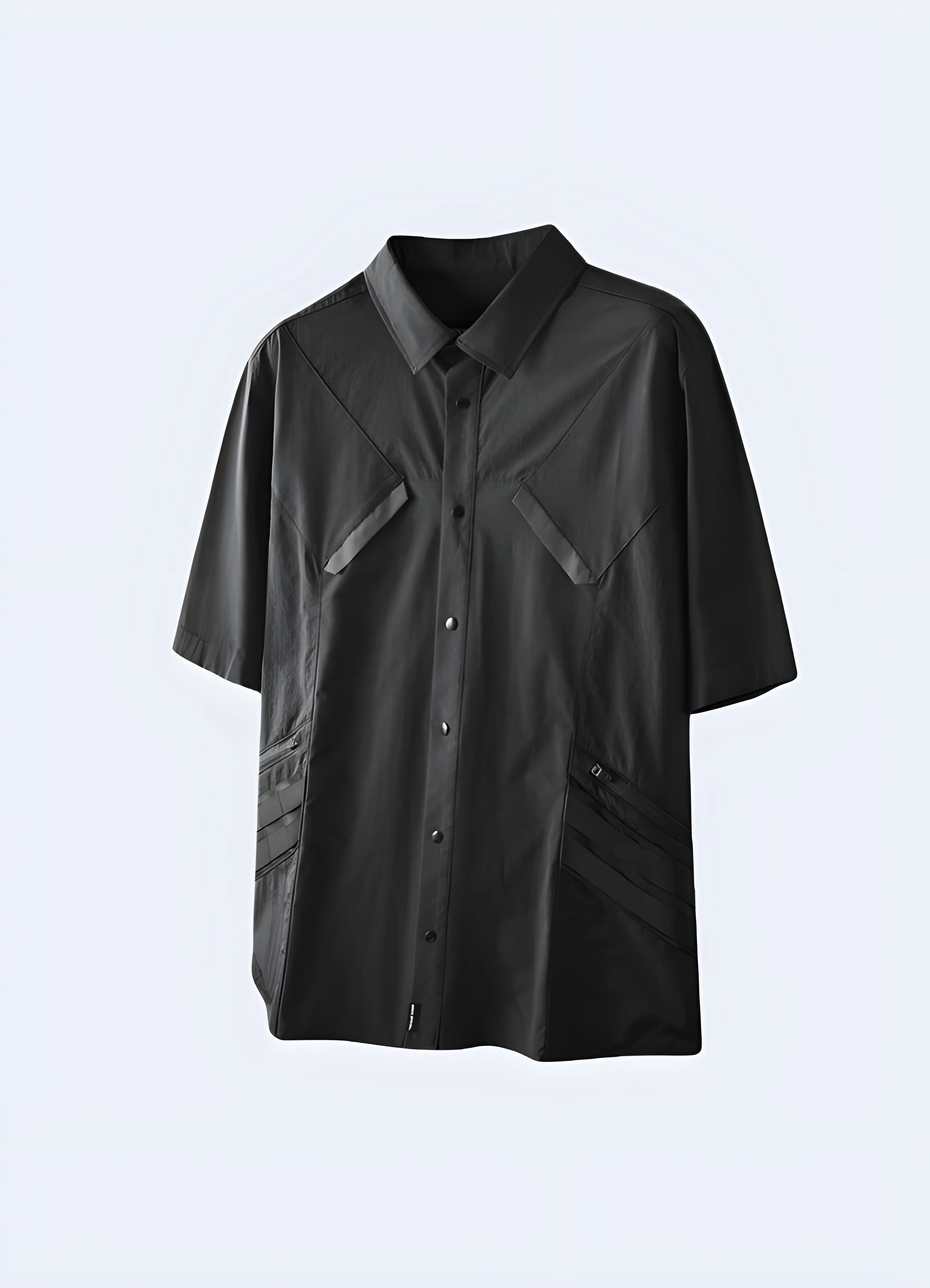 Black Techwear Shirt