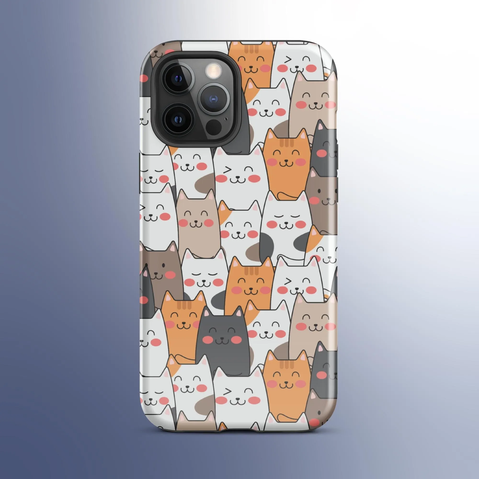 Cat Pile Tough Case for iPhone®
