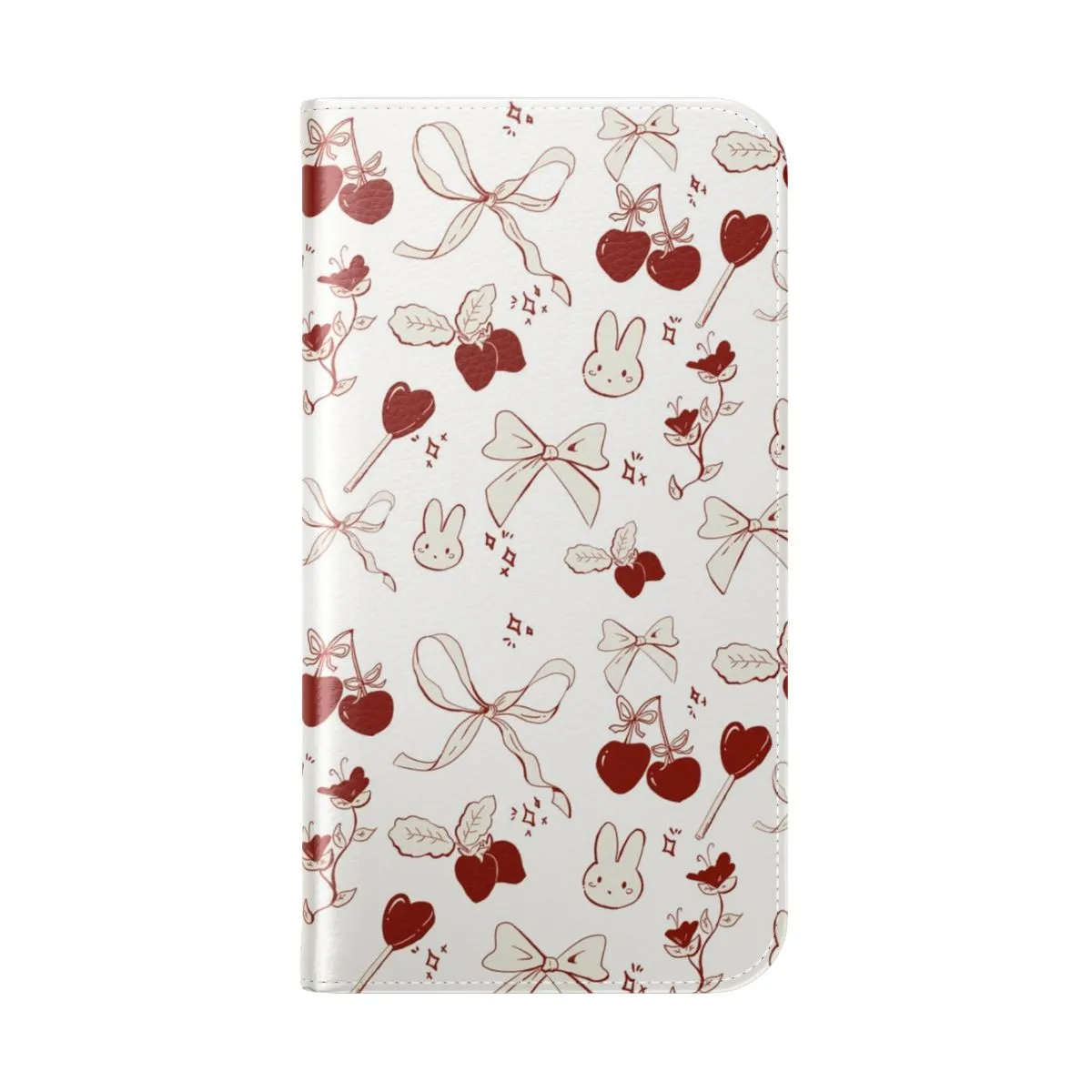 Coquette-Inspired Aesthetic Phone Case with Ribbons and Bows