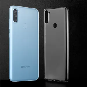 Crystal Clear Hard Back Anti-Yellowing Phone Case For Samsung M11