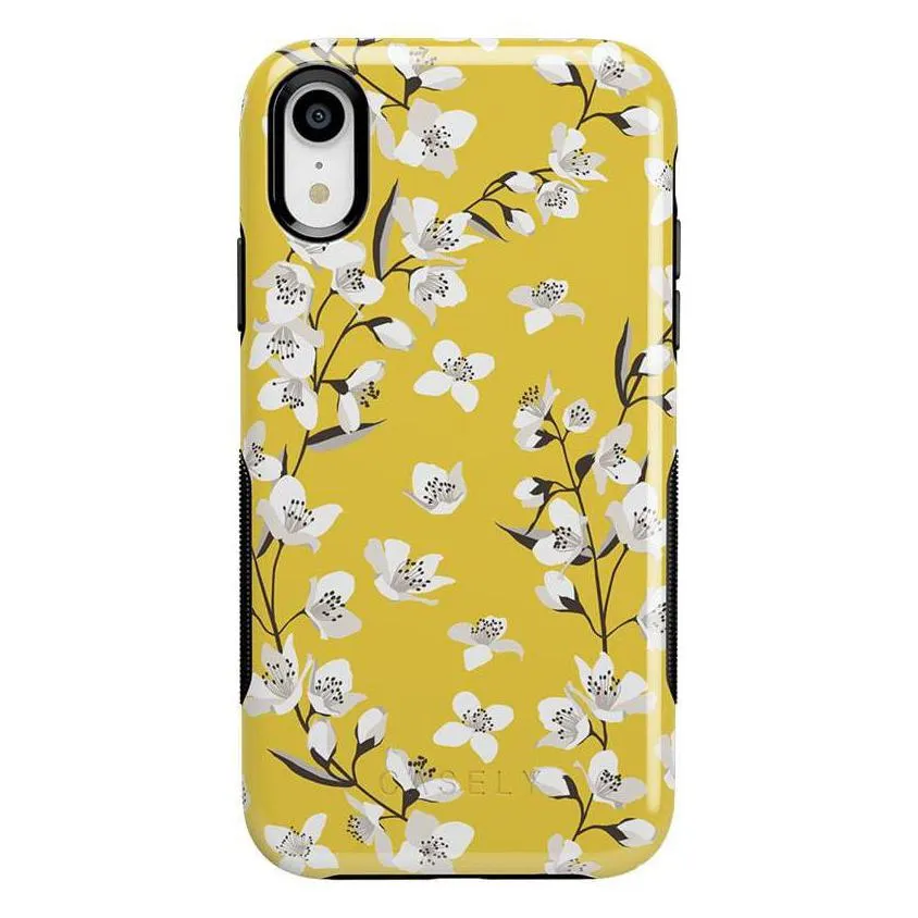 Floral Forest | Yellow Cherry Blossom Floral Case