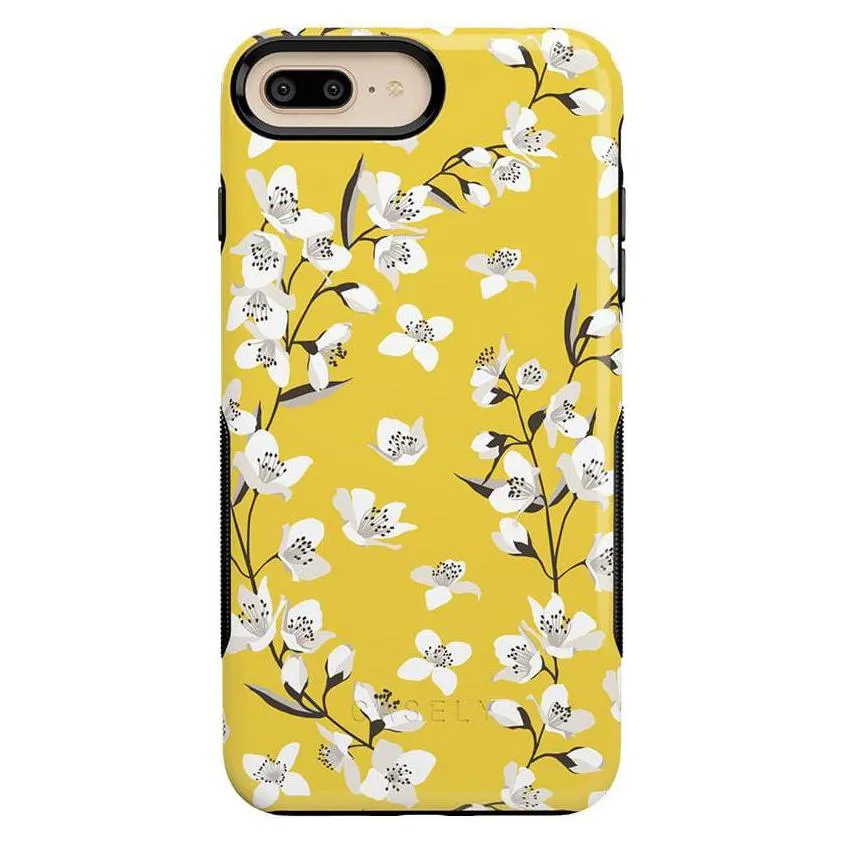 Floral Forest | Yellow Cherry Blossom Floral Case