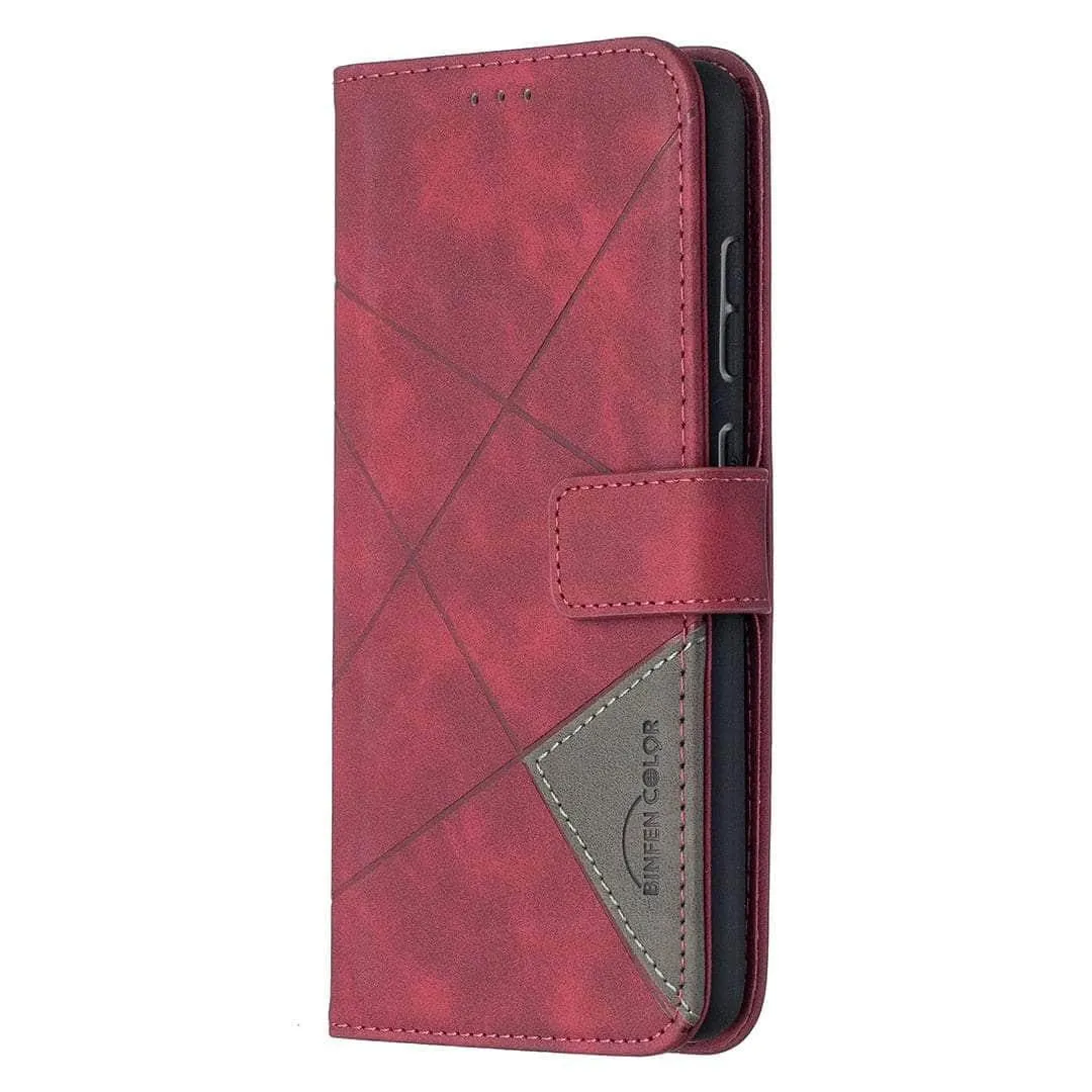 Galaxy S23 Plus Wallet Flip Leather Case