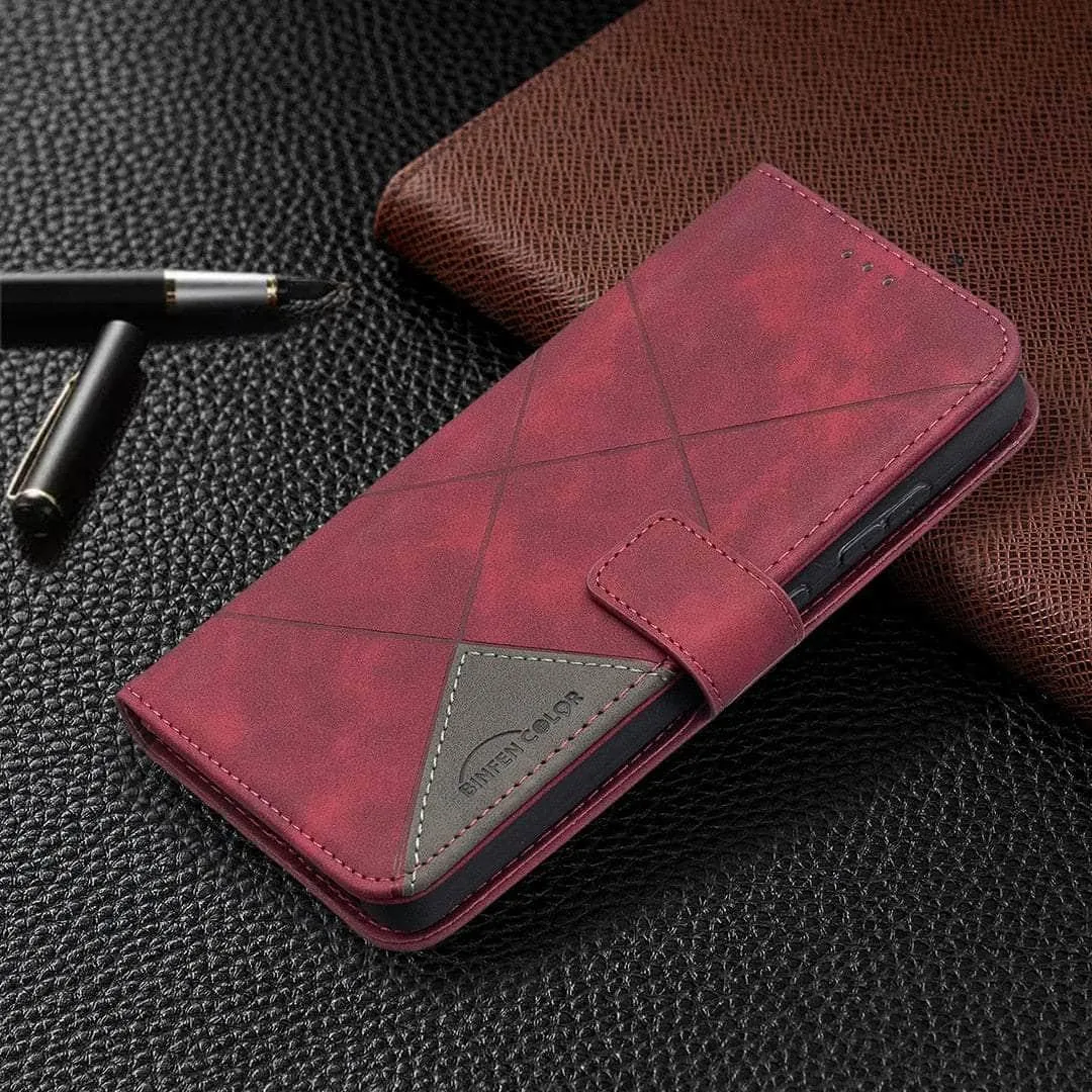 Galaxy S23 Plus Wallet Flip Leather Case