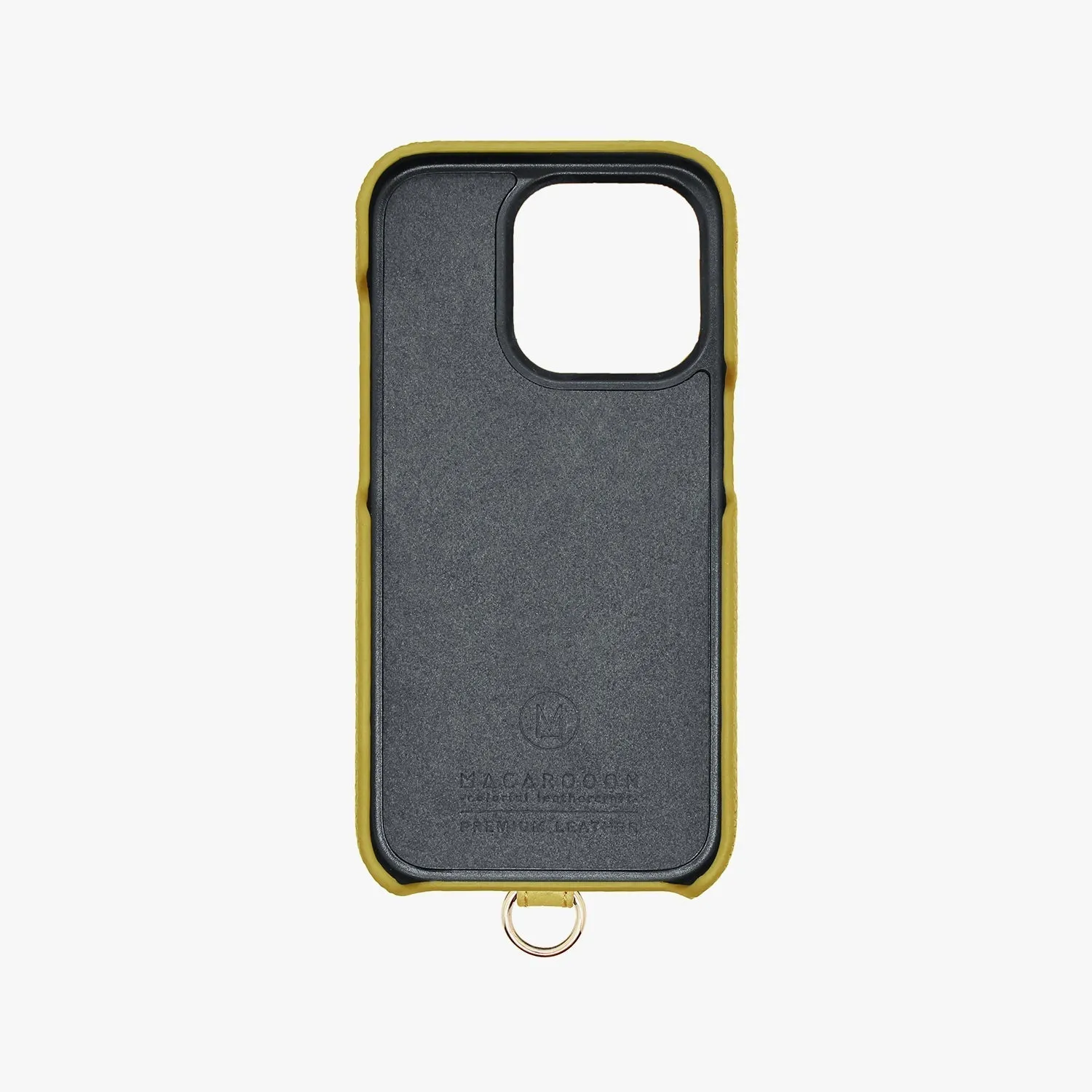iPhone 14 Leather Sling Card Case