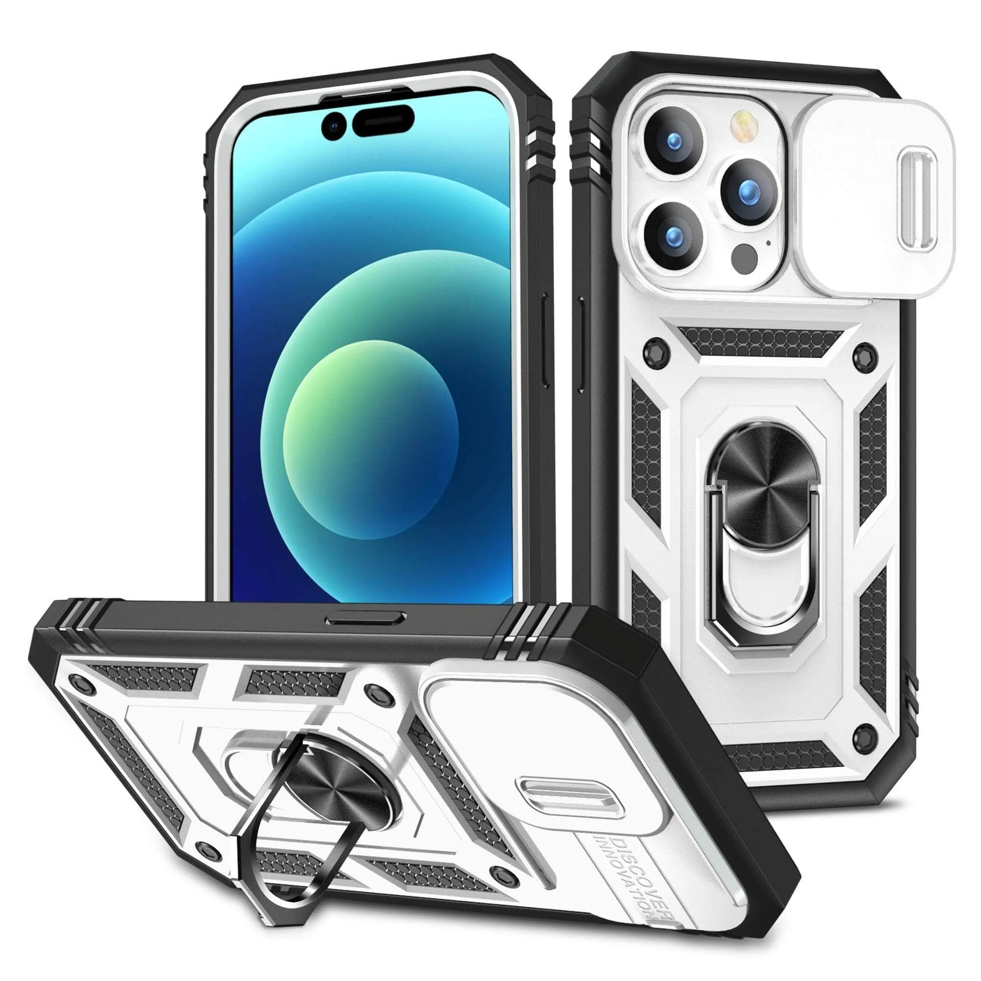 iPhone 15 Pro Max Armor Designed Shockproof Rugged Military Case