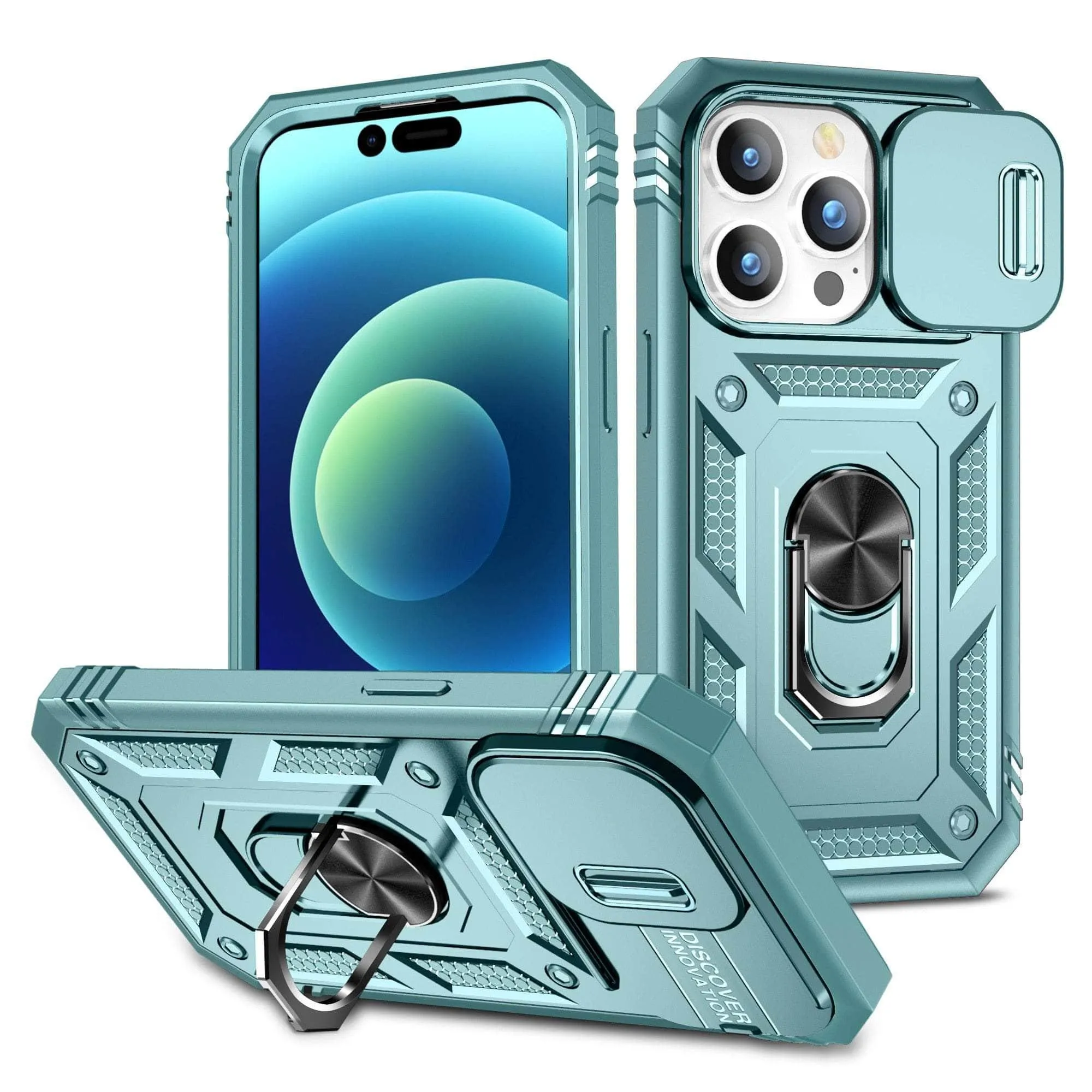iPhone 15 Pro Max Armor Designed Shockproof Rugged Military Case
