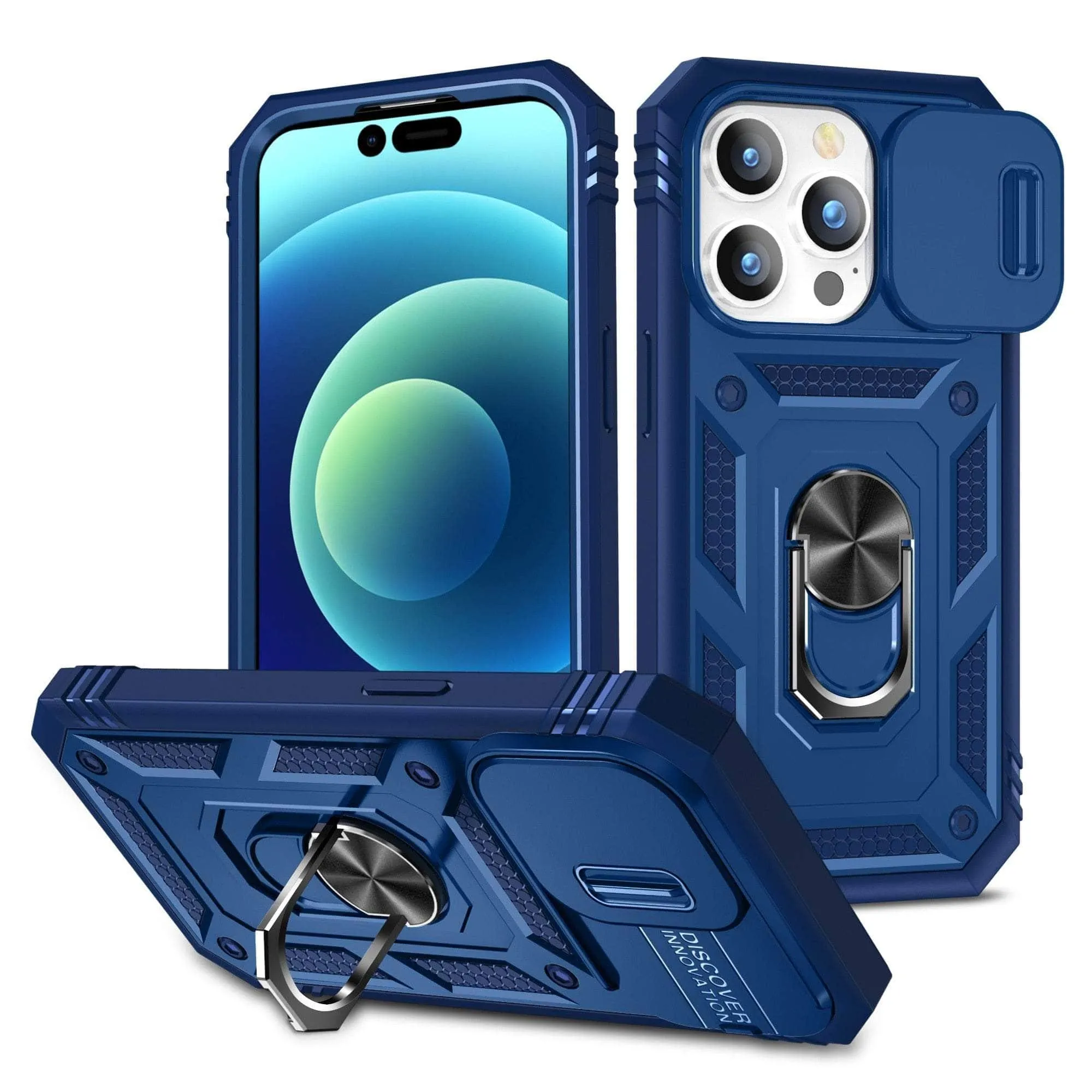 iPhone 15 Pro Max Armor Designed Shockproof Rugged Military Case