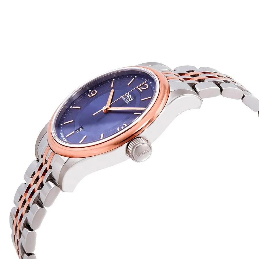 Oris Classic Date Automatic Blue Dial Two-tone Men's Watch 01 733 7594 4335-07 01 733 7594 4335-07 8 20 63