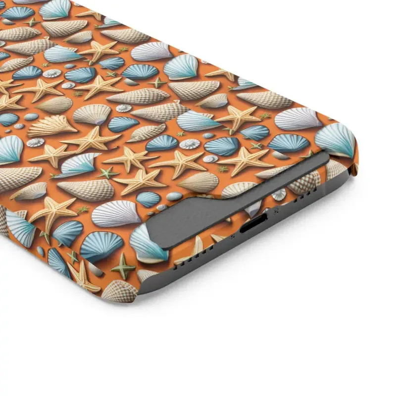Shellfish Tastic Phone Case Sea Shells and Star Fishes