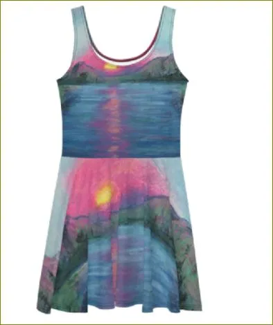 Sunny Bear Side ~ Skater Dress
