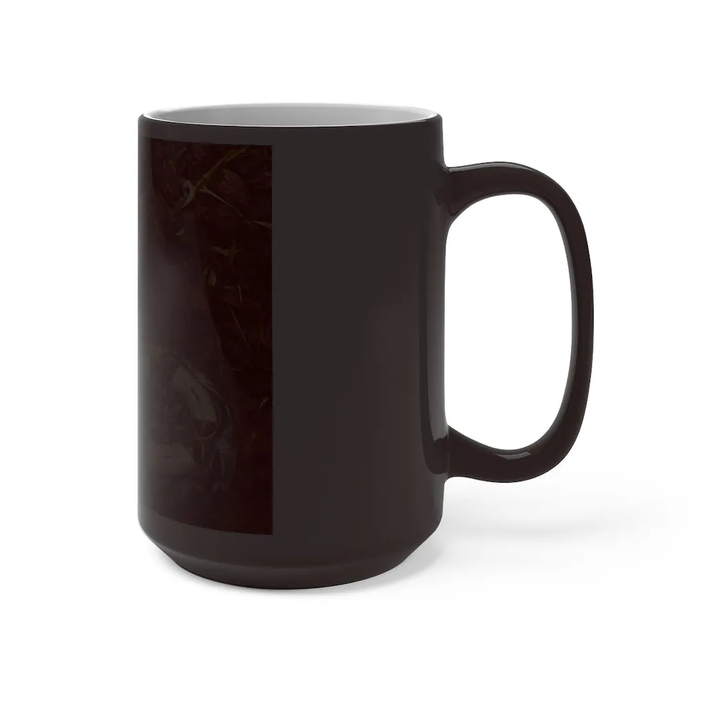 White Black Snake Color Changing Mug